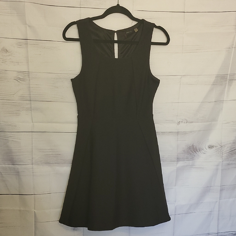 Dex Black Sleeveless Mini Dress